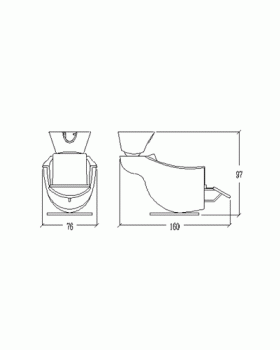 Мойка парикмахерская "POD LAVAGGIO RELAX"