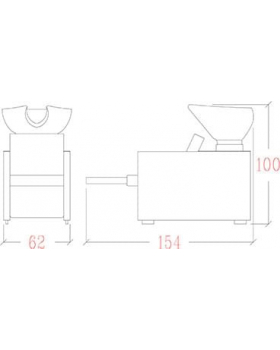 Мойка парикмахерская "XILEMA AIRWASH"