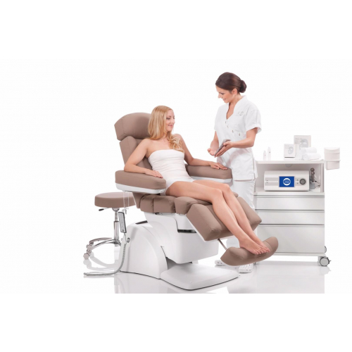 Косметологическое кресло-кушетка "IONTO-KOMFORT XTENSION LIEGE" (5М) + педаль