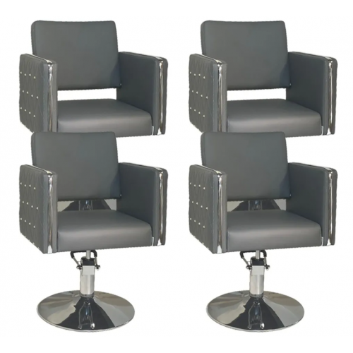 Парикмахерское кресло "Платинум" Gray