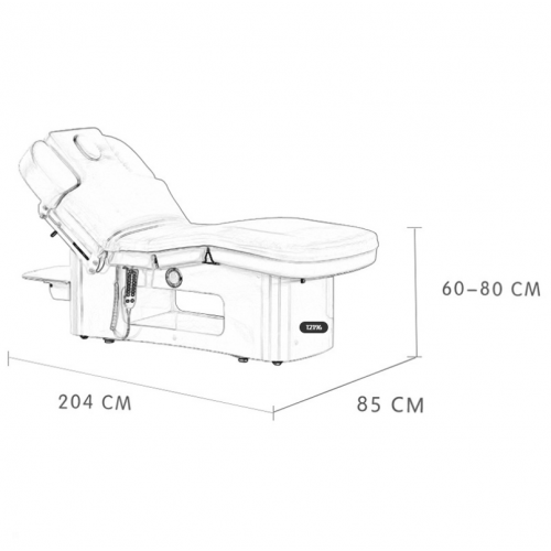 Массажная кушетка "HZ-3379" 4 мотора