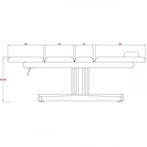 Кушетка для СПА процедур "SPA 120"