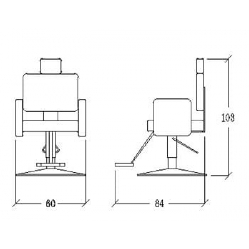Кресло парикмахерское "Logicaman"