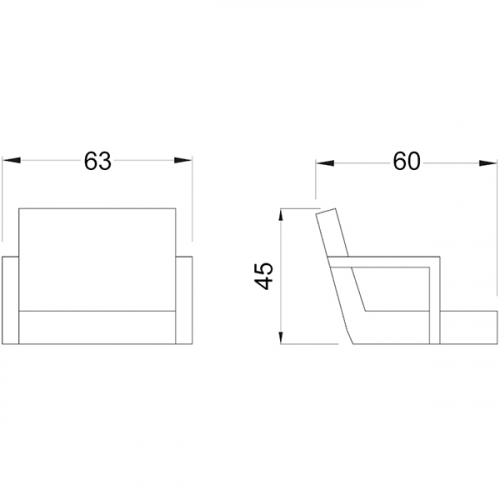 Кресло парикмахерское "Fix It"