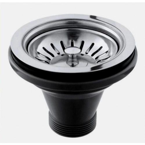 Парикмахерская глубокая раковина SUN&SPA "БРОСС" золотая + СЛИВ