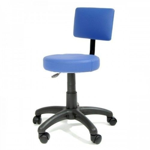 Стульчик мастера массажиста "MM-02" (со спинкой)